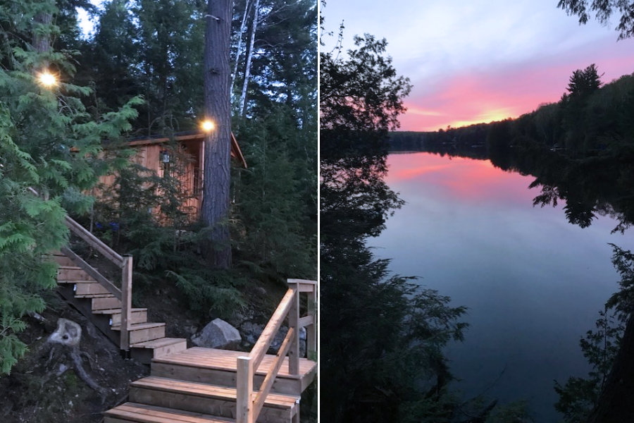 Waterfront Cottage Rental On Allen Lake